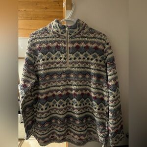 Como Vintage Zip Up Sweater